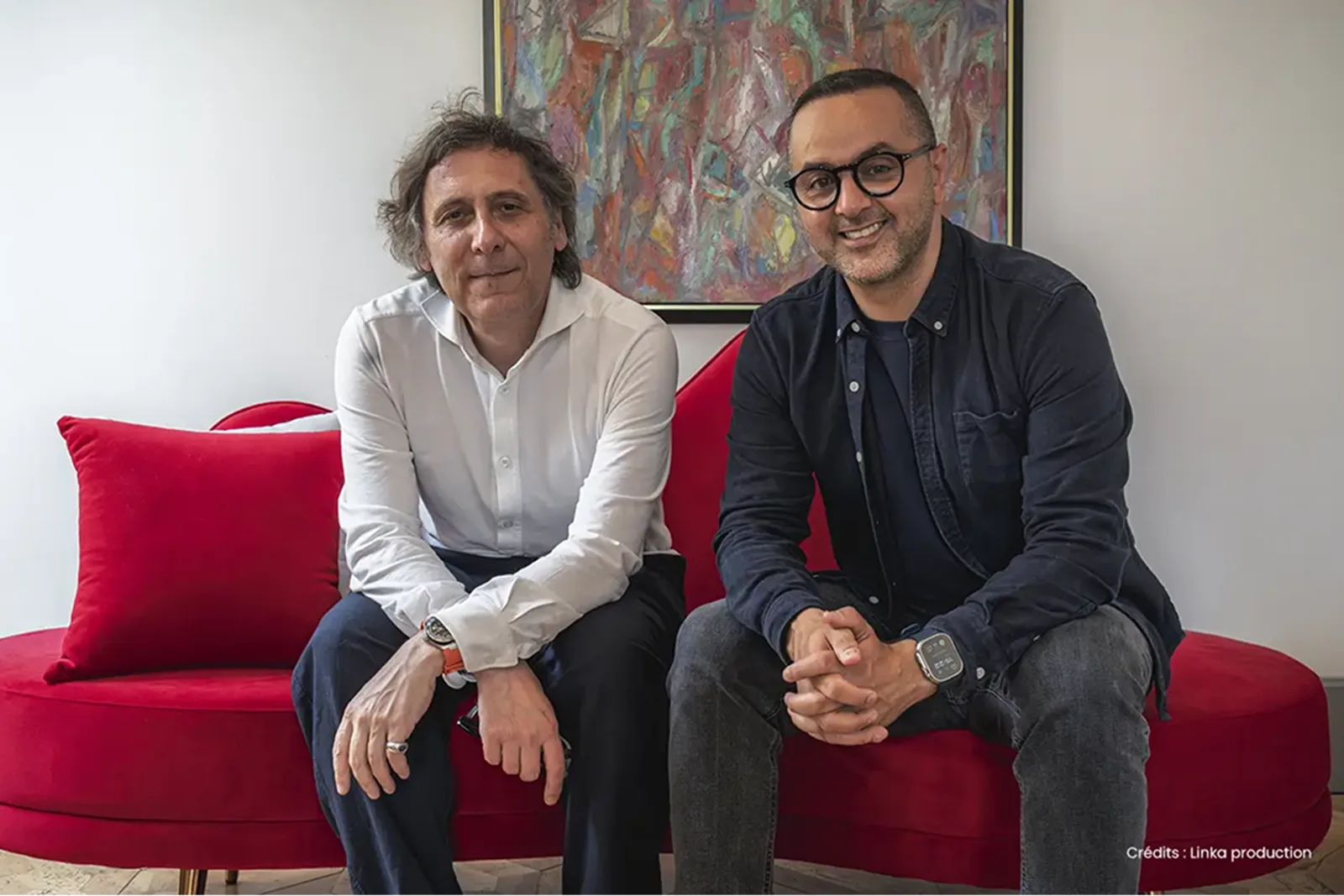 Jean-Bernard Prouvez et Ahmed Regragui, fondateurs d'Andy Legal